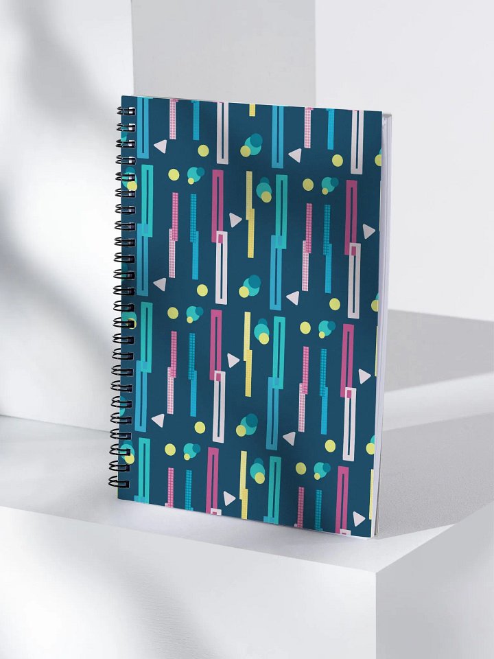 Symmetric Dreams Spiral Notebook product image (2)