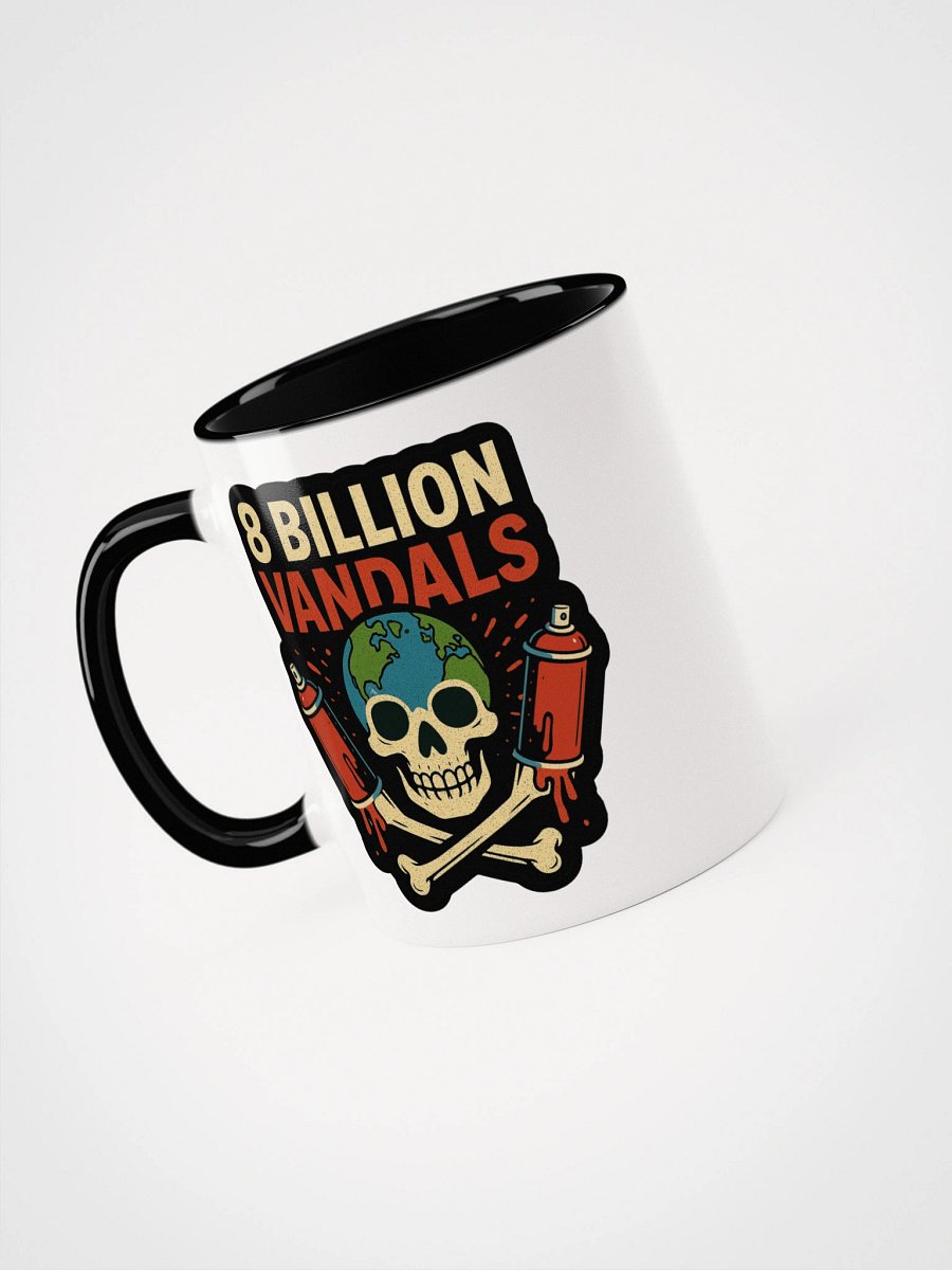 8 Billion Vandals Accent Mug product image (5)
