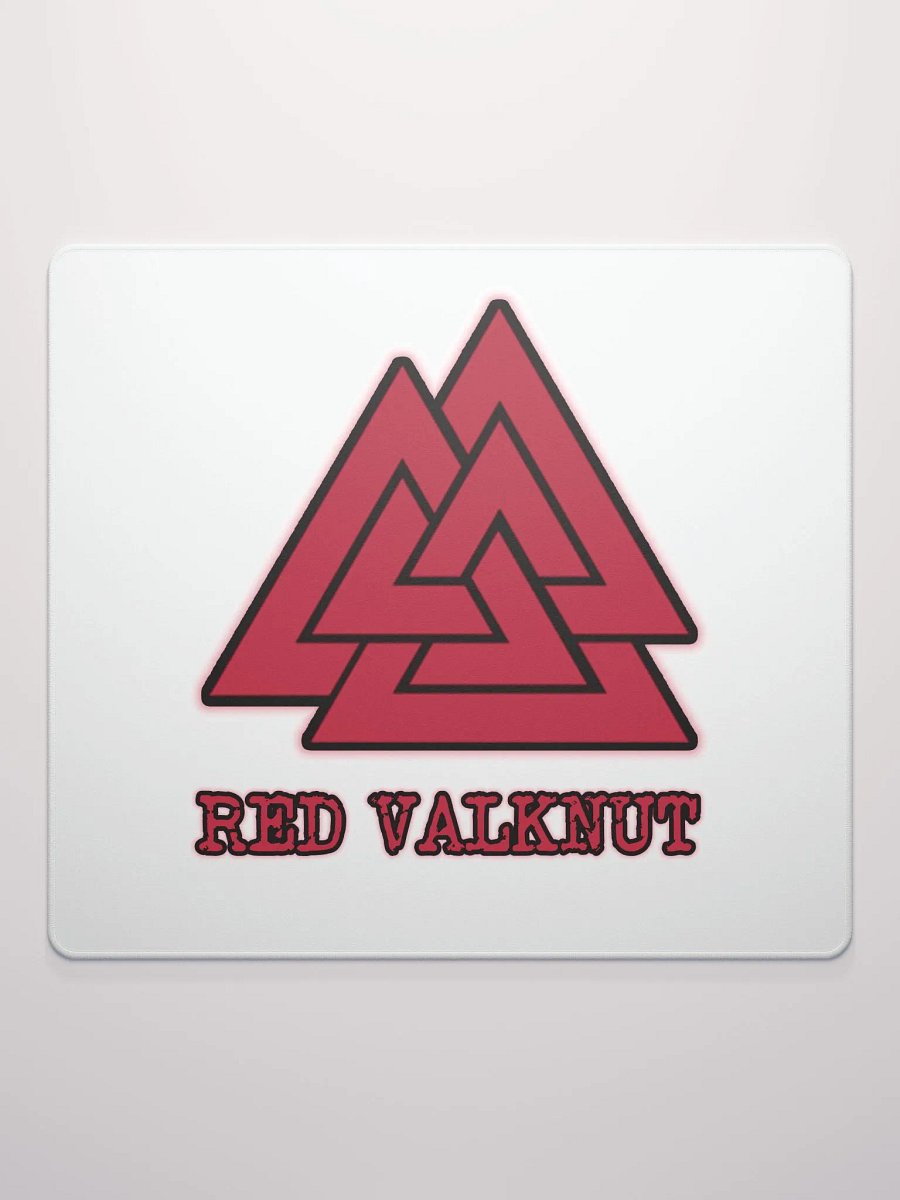 Red Valknut Office Mousepad product image (2)