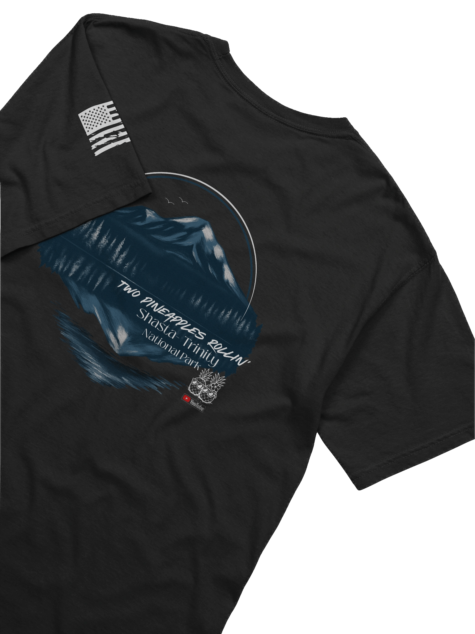 2P's Rollin' Shasta- Trinity Graphic Tee American Spirit product image (4)