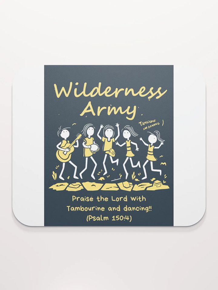Wilderness Army Tambourine Dance Mouse Pad product image (2)