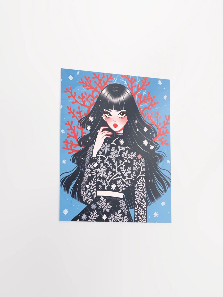 Snowy Fashion | Matte Paper Print product image (4)