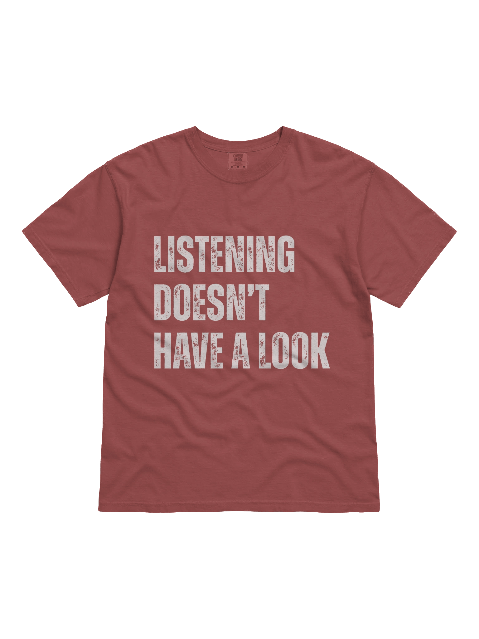 Listening Doesn't Have a Look - Unisex Tee product image (1)