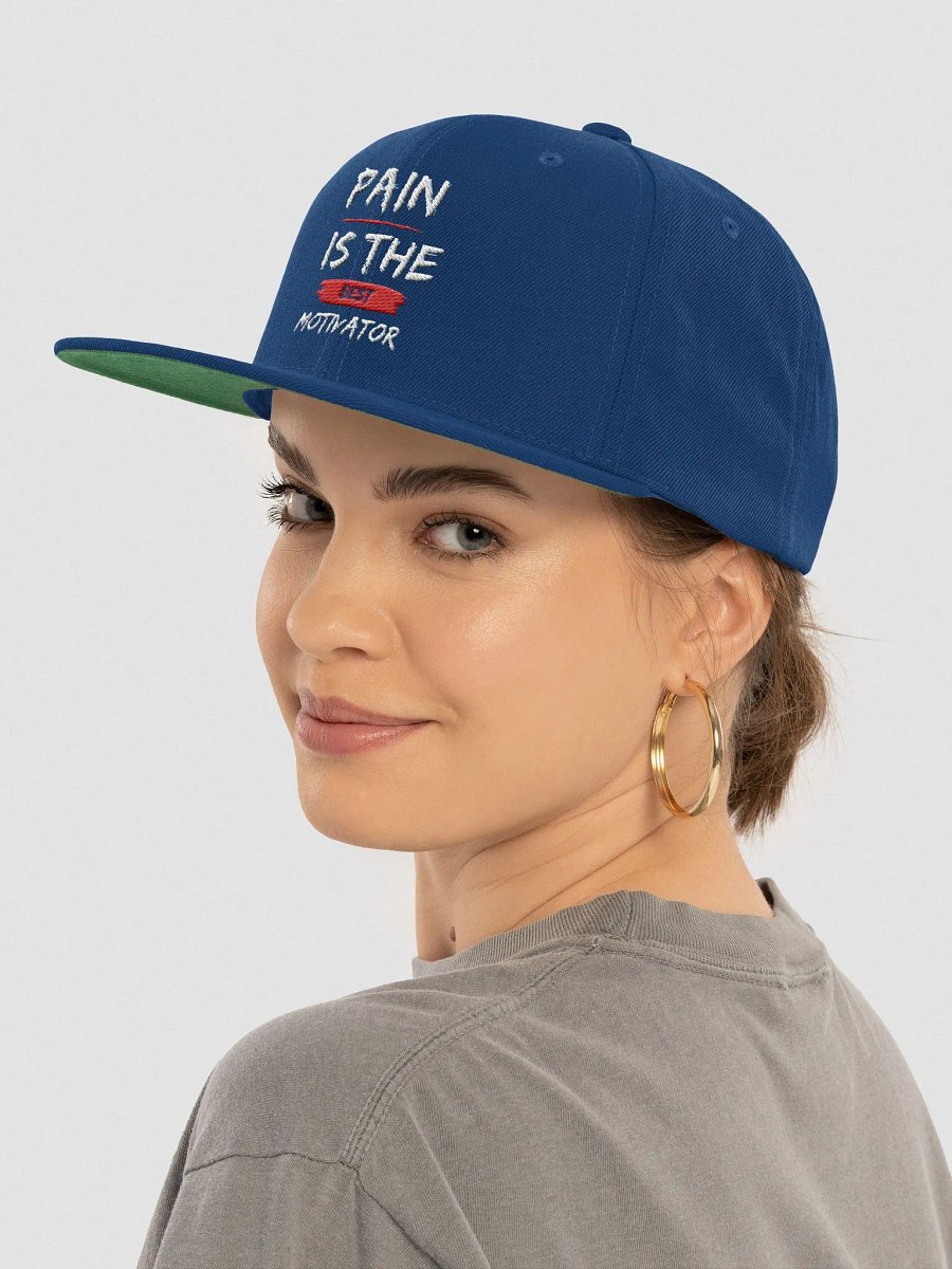Pain is the Best motivator Snapback Cap product image (61)