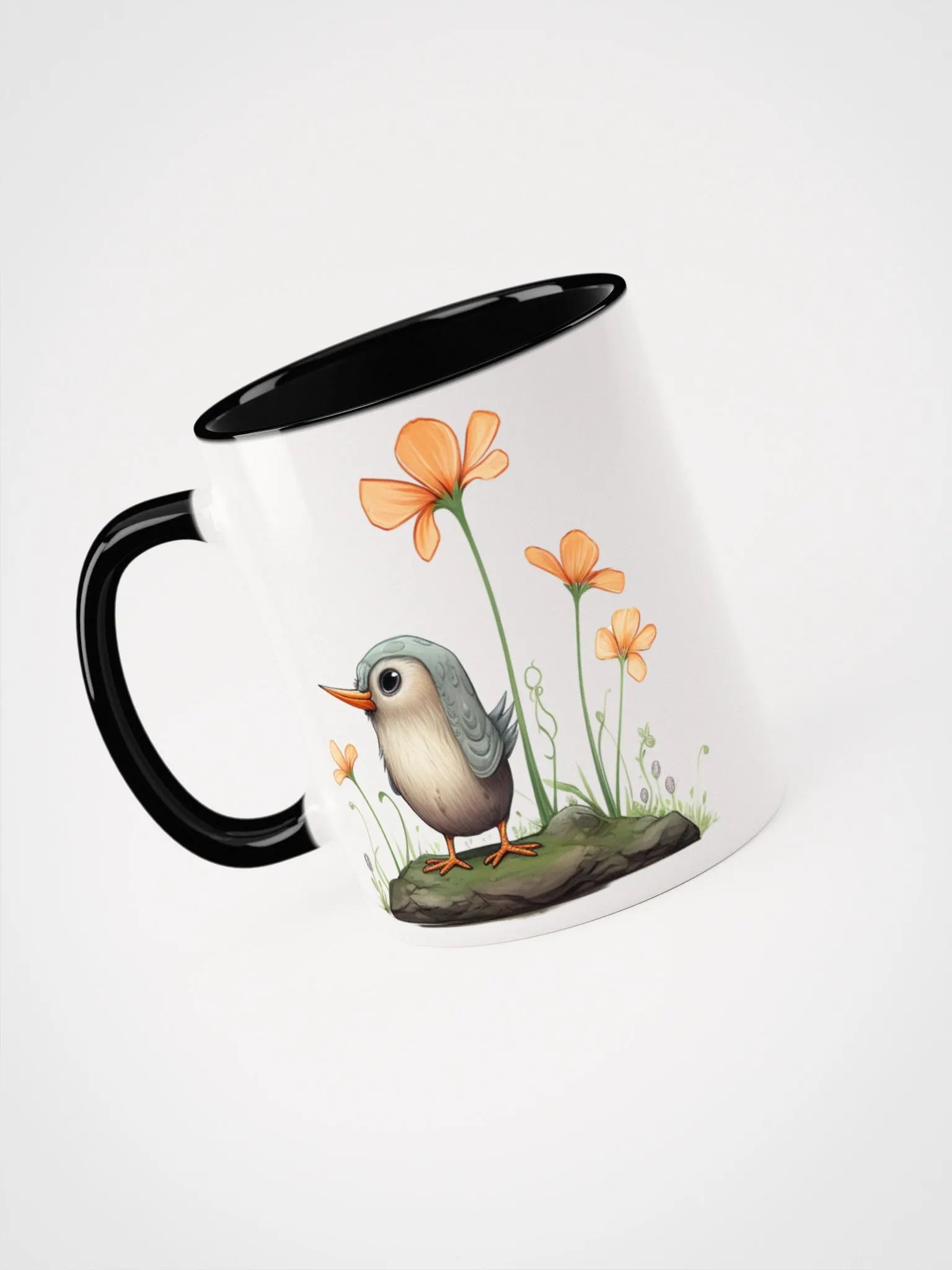 Charming Baby Bird & Bloom Mug: Limited Edition product image (3)