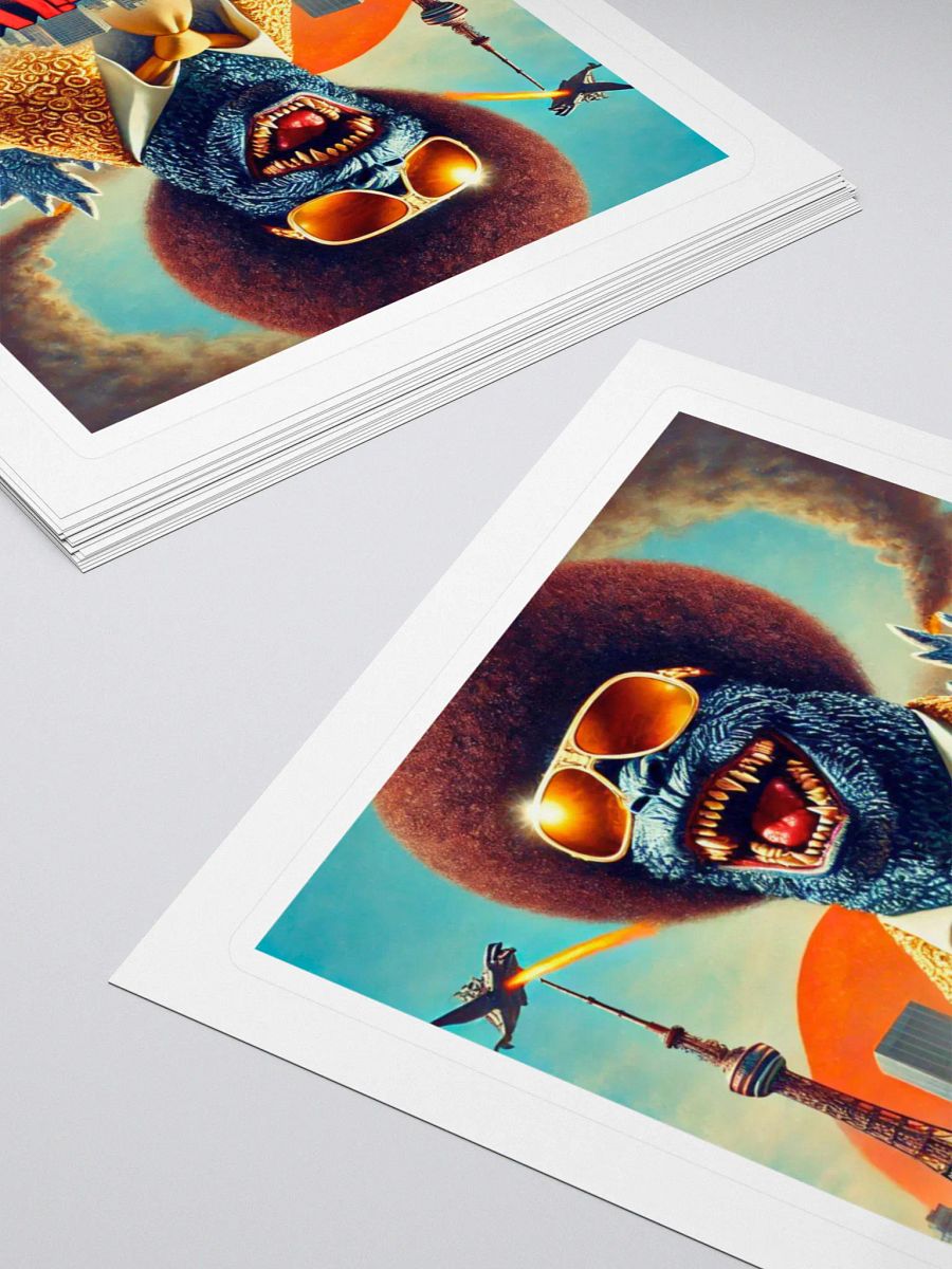 Pimpzilla The Atomic Weapon Sticker product image (4)