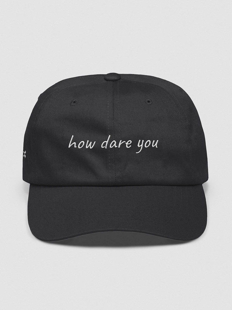 How Dare You Hat - Black product image (3)