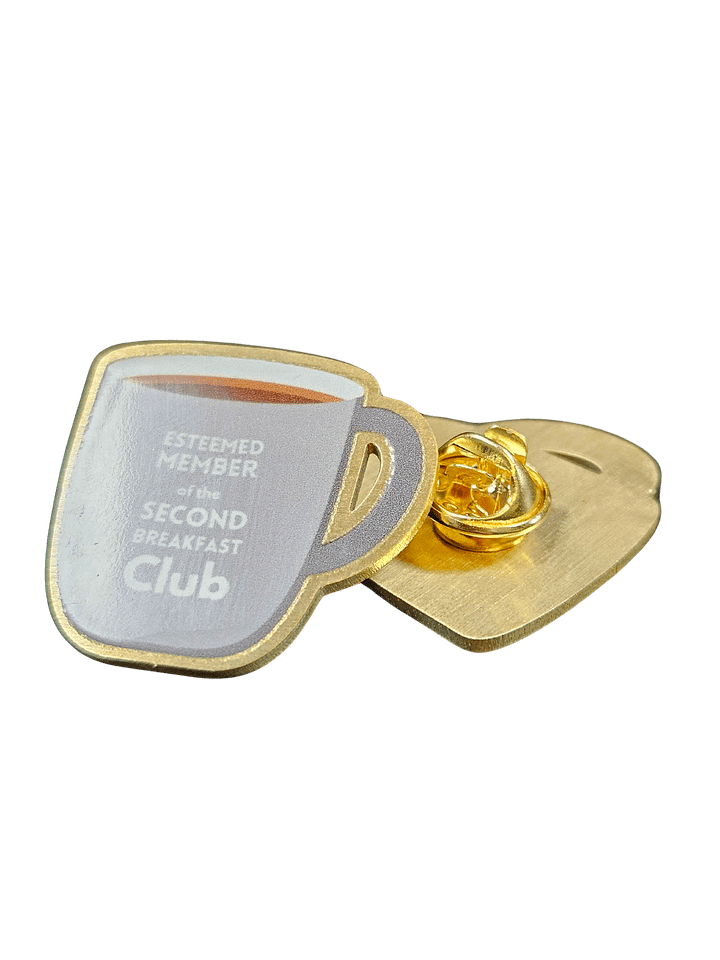 Official Club Member Antique Gold Lapel Pin product image (2)