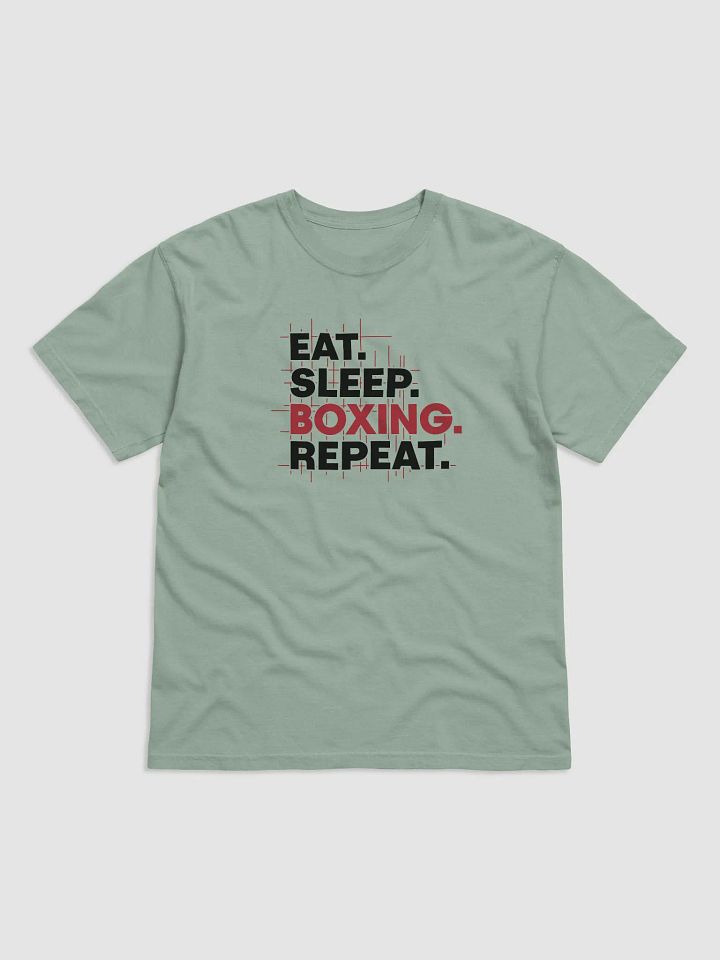 Eat Sleep Boxing Repeat Podcast Tee product image (1)
