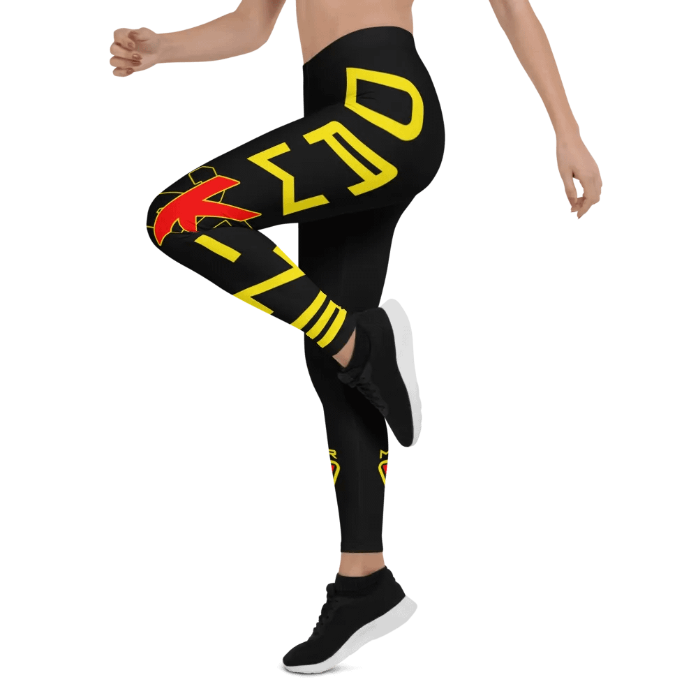 Dawkins Yellow Red Leggings product image (10)