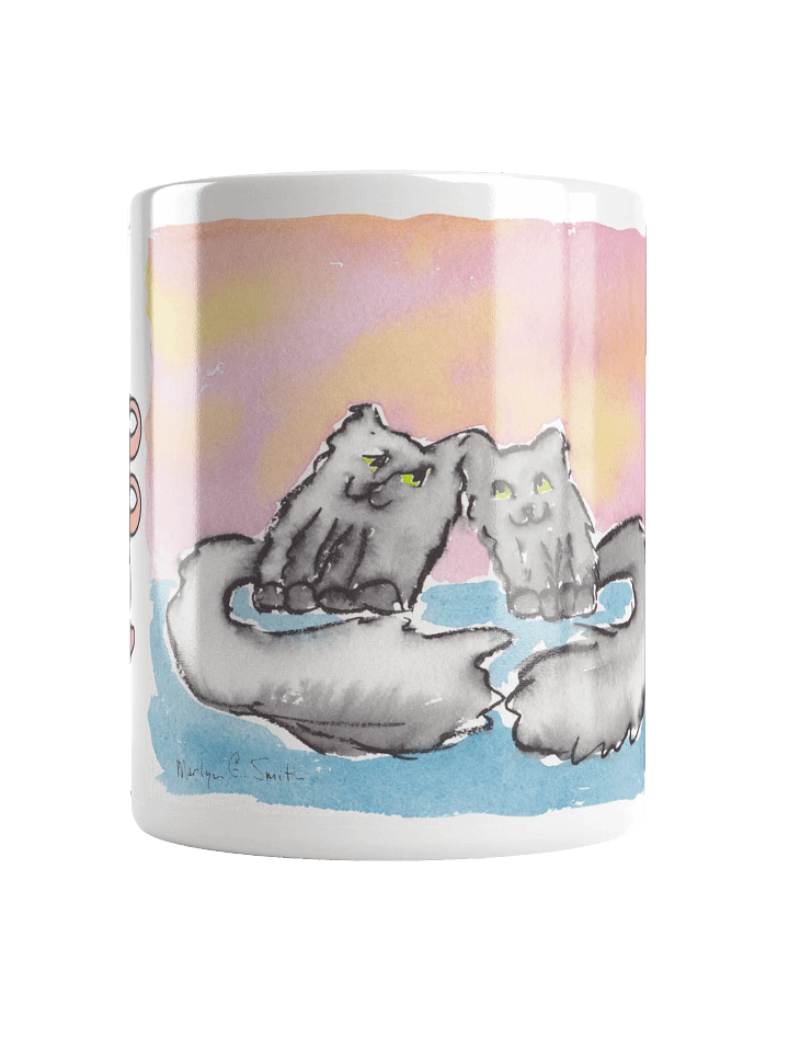 Best Friends Forever - bff – Kitty Mug - White product image (1)