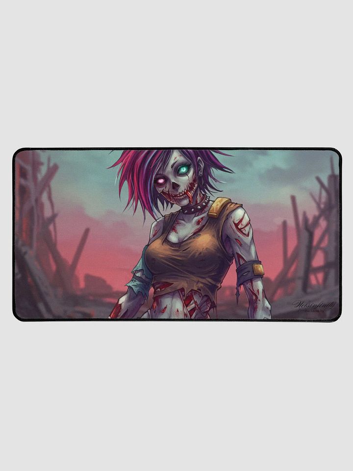 Apocalyptic Zombie BabeZ 34 Desk Mat product image (1)