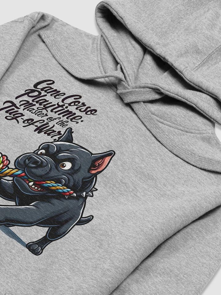 Cane Corso Playtime Hoodie – Master of the Tug-of-War Dog Lover Apparel product image (2)