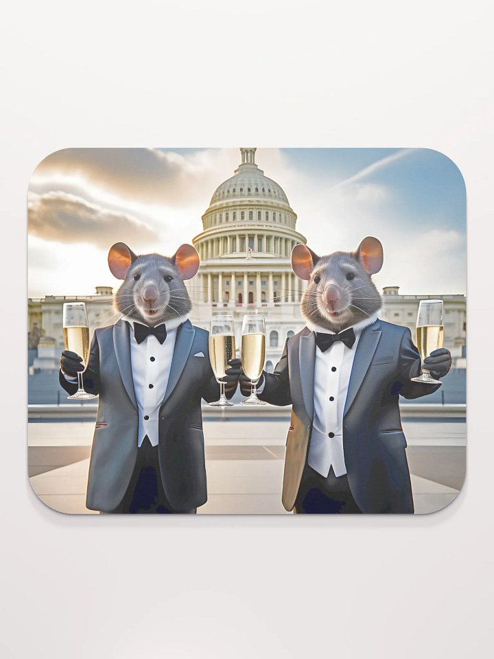 Two Cute Rats Celebrating at the US Capitol product image (2)