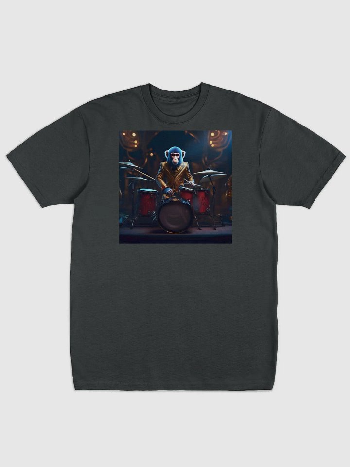 Drum Monkey - Cotton Heritage Men's Premium Heavyweight Tee product image (1)