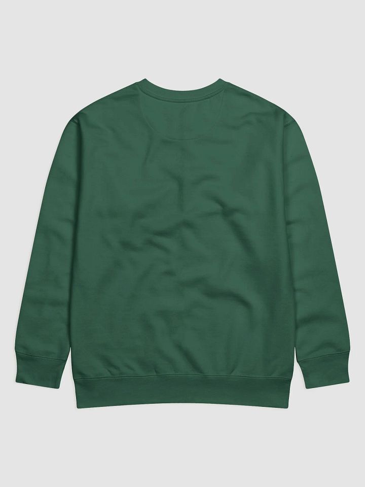 FUNNY *and* SENSITIVE (lined design, #66796E) Printed Premium Cotton Crewneck product image (14)