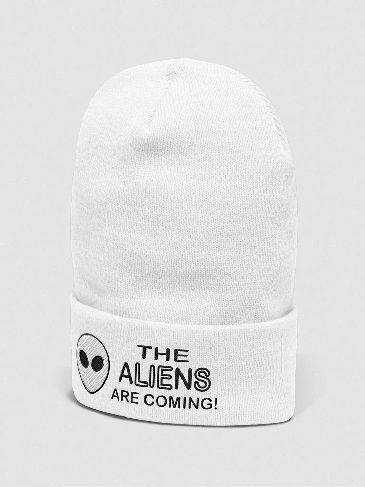 The Aliens Are Coming! - Yupoong Cuffed Beanie product image (2)