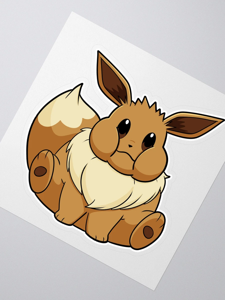 Chubby Eevee Large Sticker product image (2)