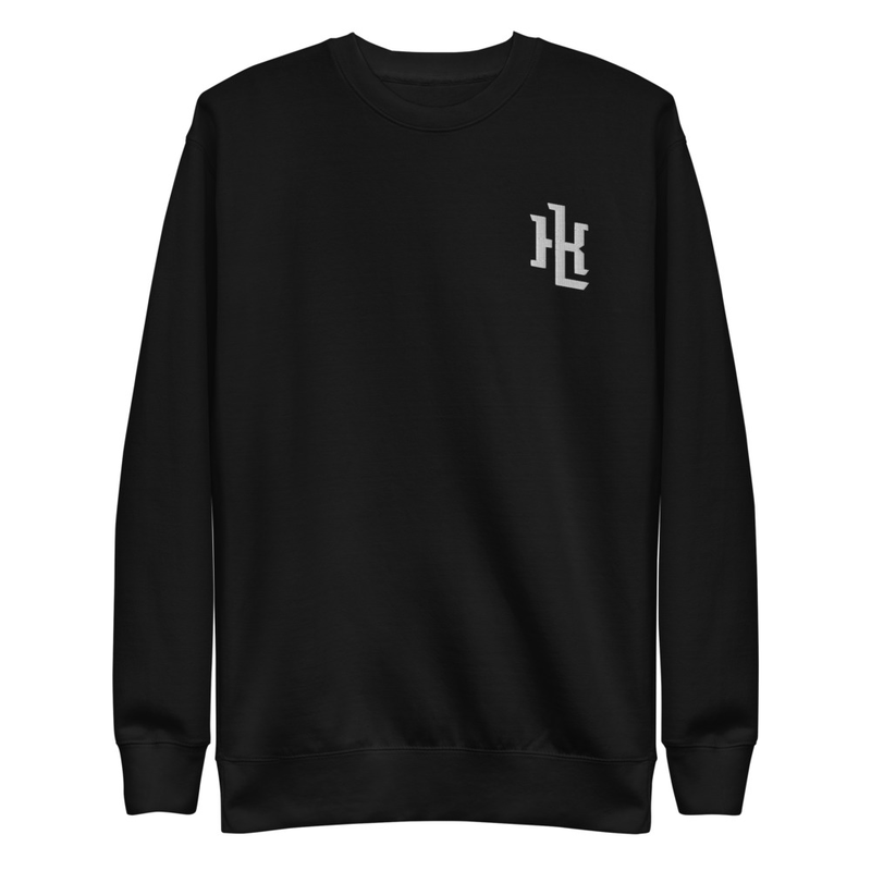 Embroidered Logo (White) Crewneck