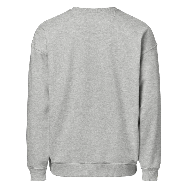 Magic Mind (B&W lined design) organic oversized crewneck product image (2)