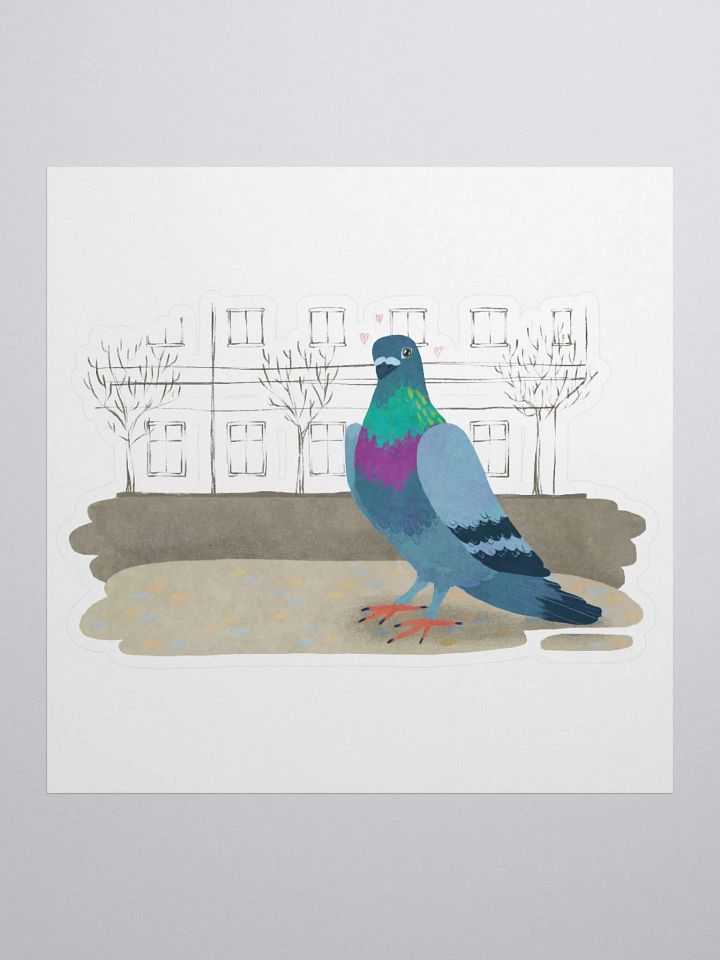 City Pigeon Sticker product image (1)