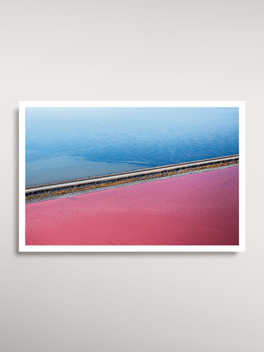 Lucin Cutoff Great Salt Lake Poster product image (1)