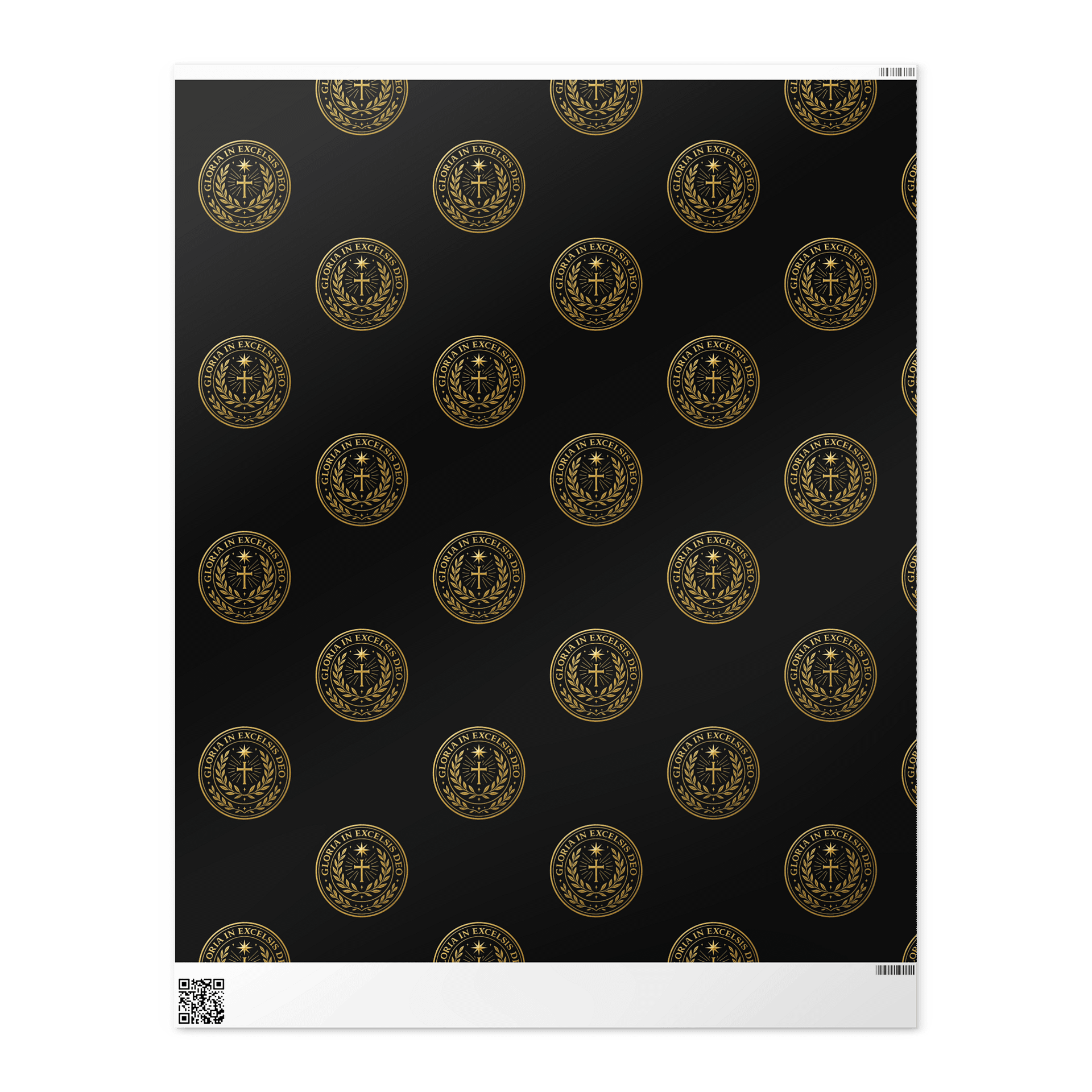 Gloria in Excelsis Deo Premium Christmas Wrapping Paper product image (2)