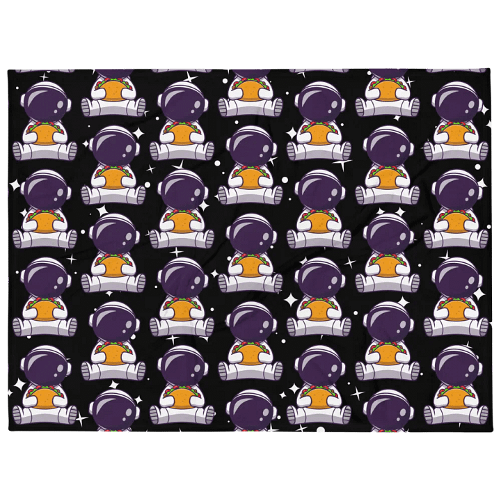 Galactic Taco Throw Blanket product image (1)