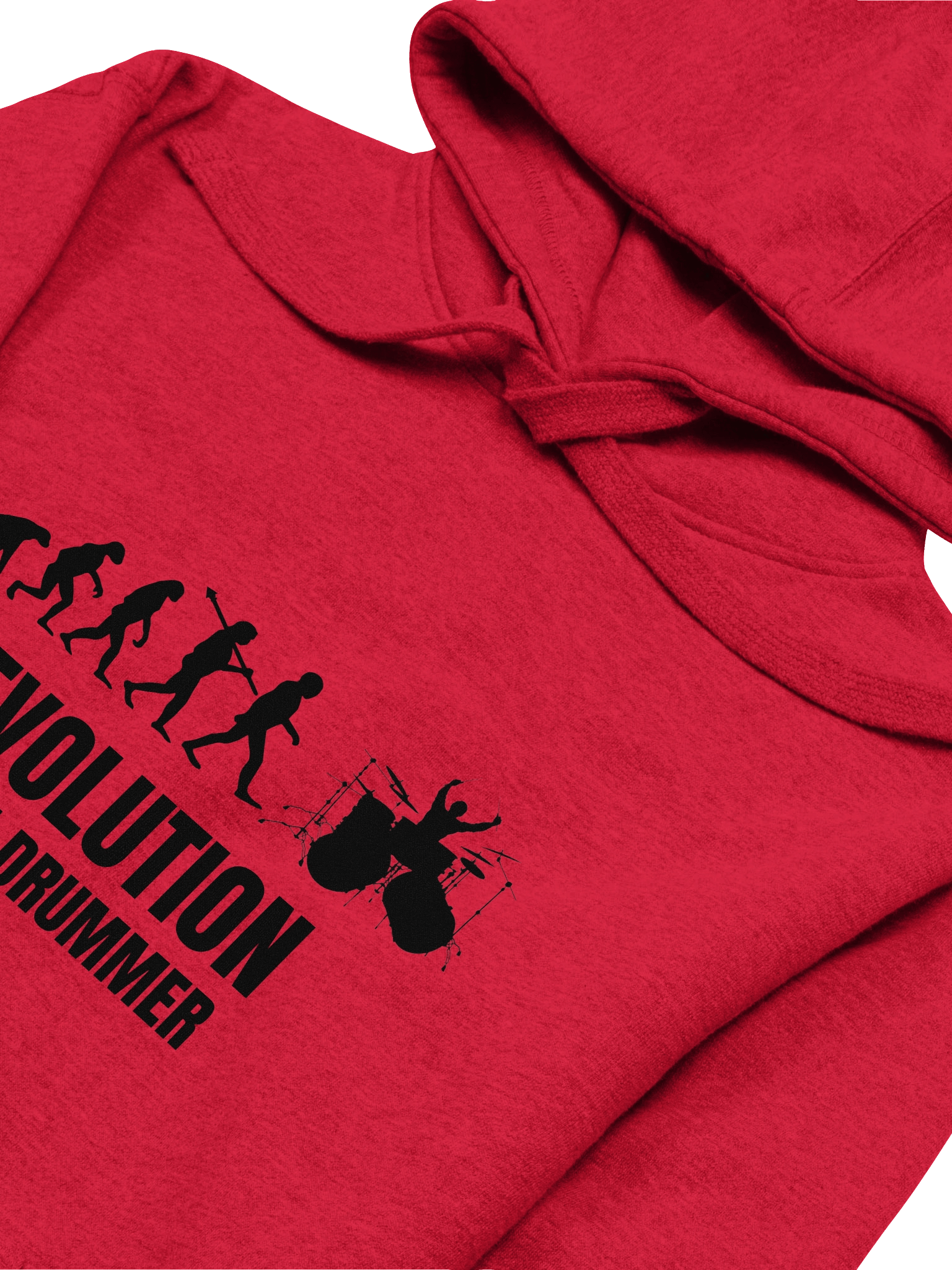 Evolution of a Drummer Cotton Heritage Unisex Premium Hoodie product image (3)