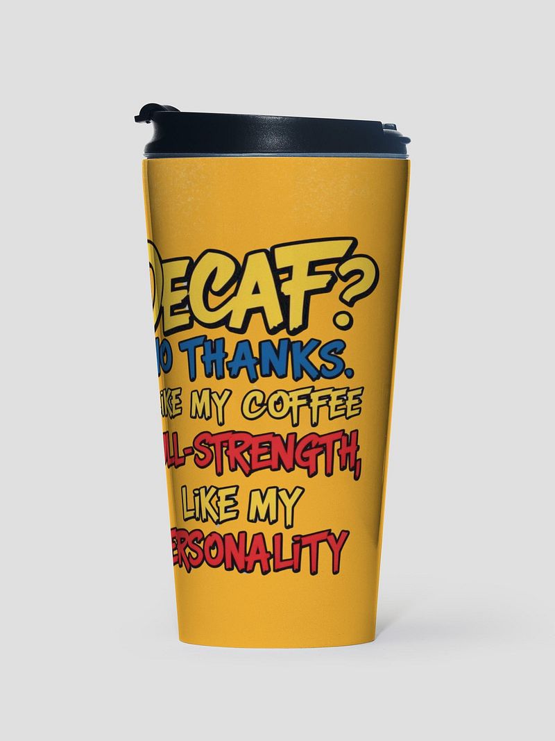 Full-Strength Personality Stainless Steel Travel Mug