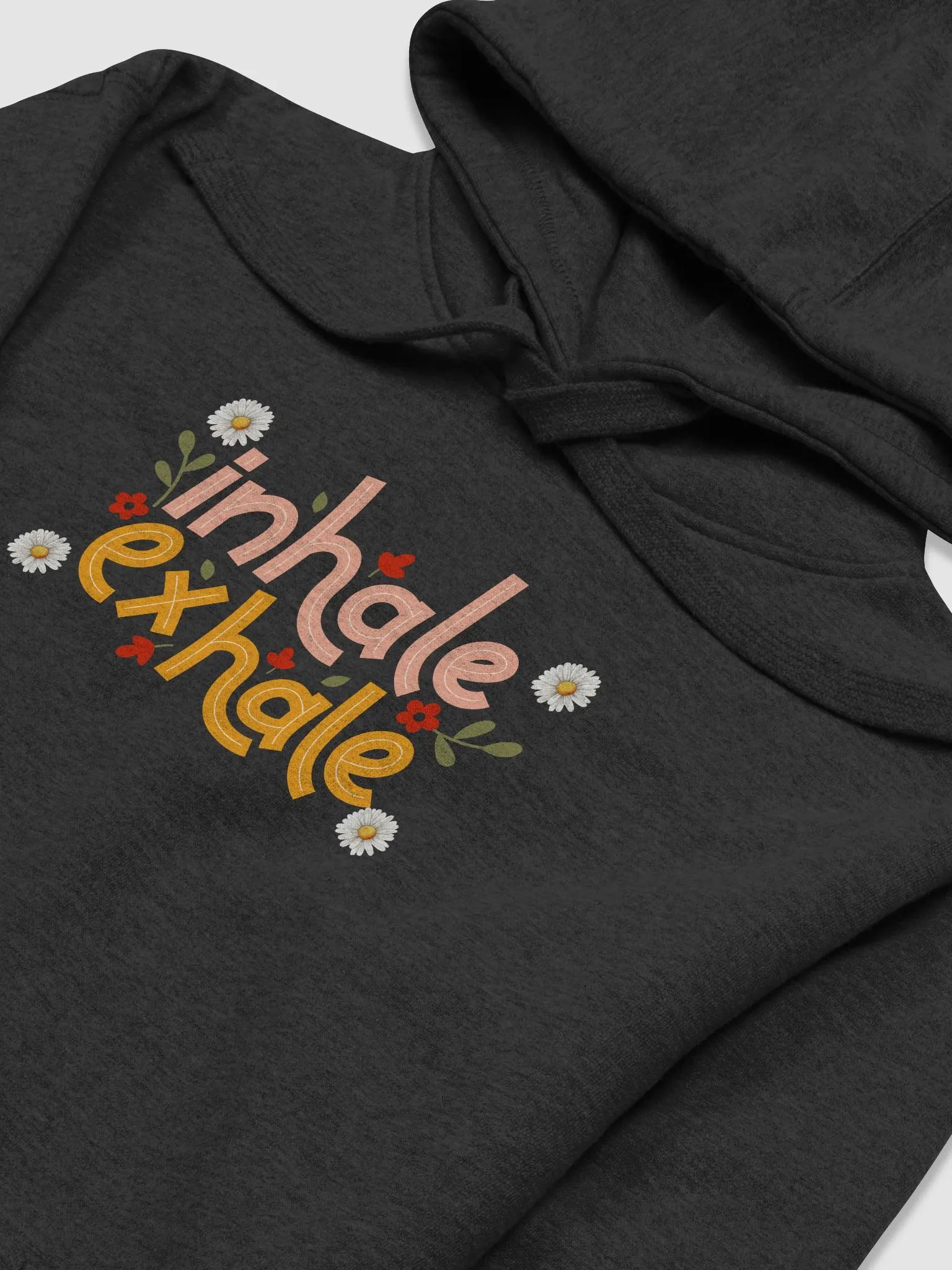 Inhale Exhale Floral Bliss Hoodie product image (3)