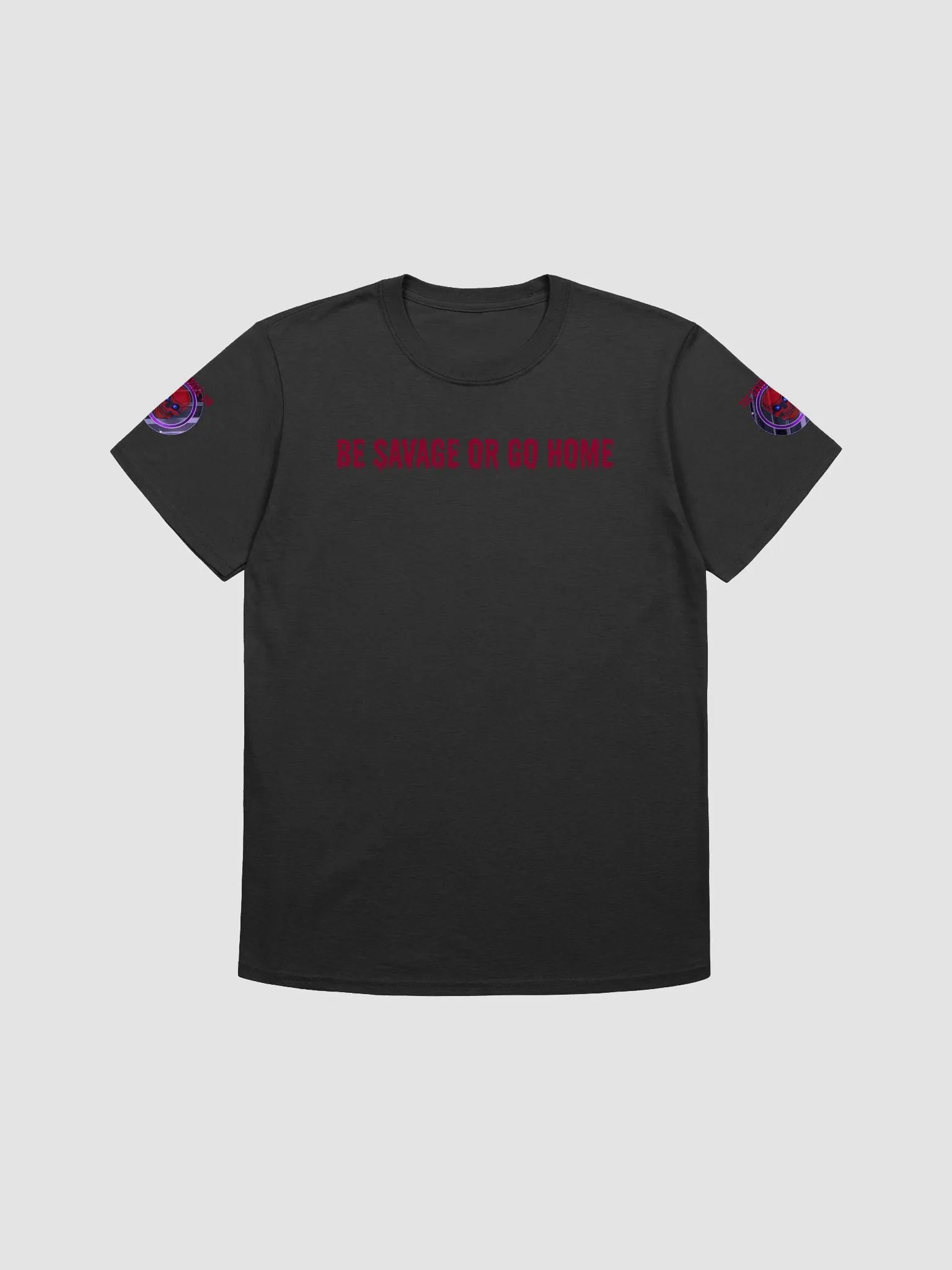 Red Slogan Supersoft Tshirt product image (1)