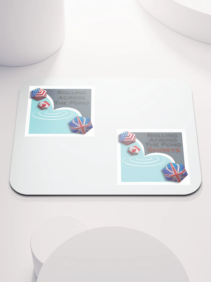 Rolling Across The Pond Mouse Pad product image (1)