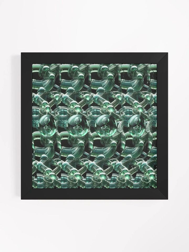 Alien Visitor - Framed 3D Stereogram Poster product image (2)