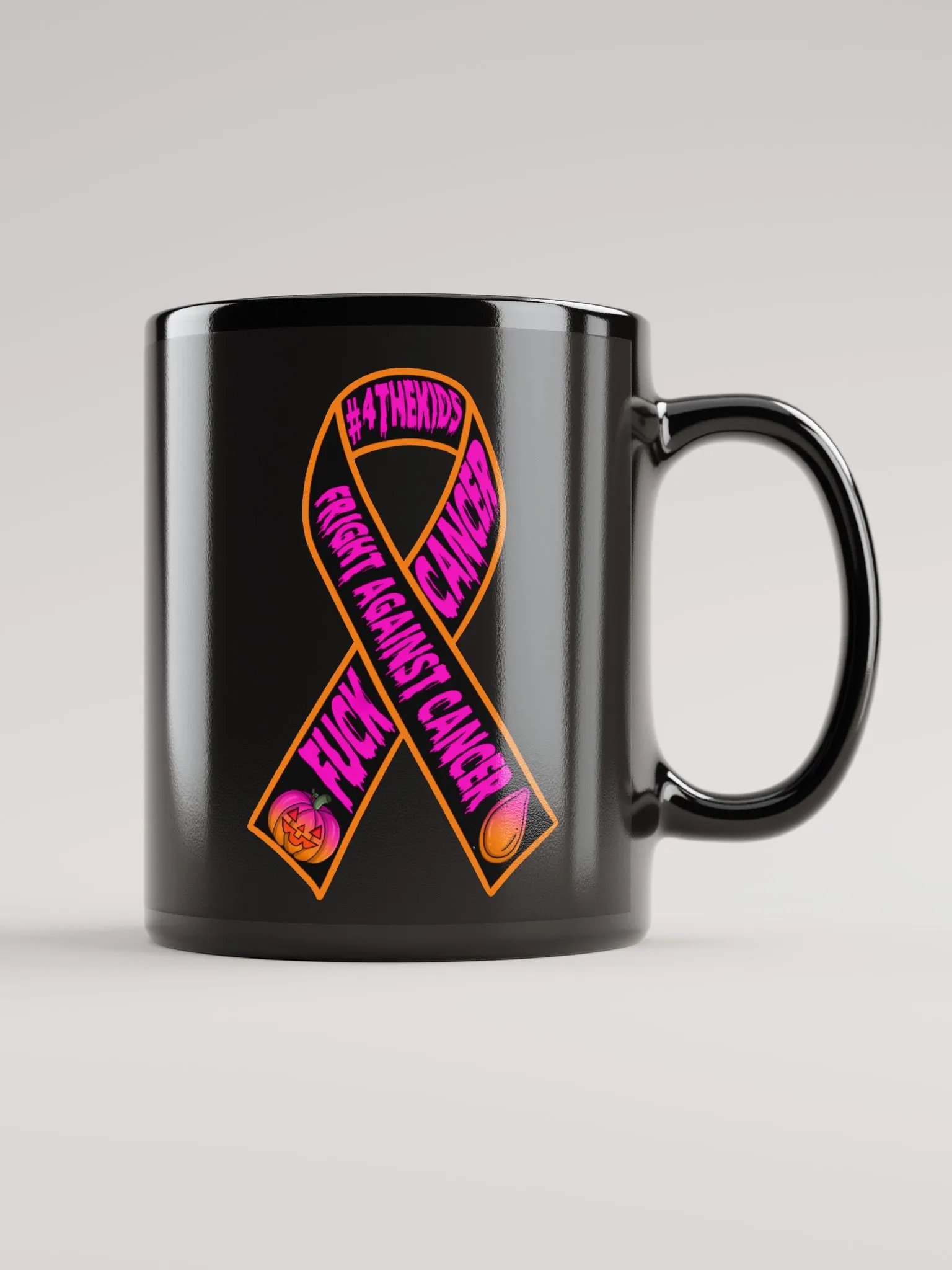 Cancer Sucks Balls - Black Mug product image (2)