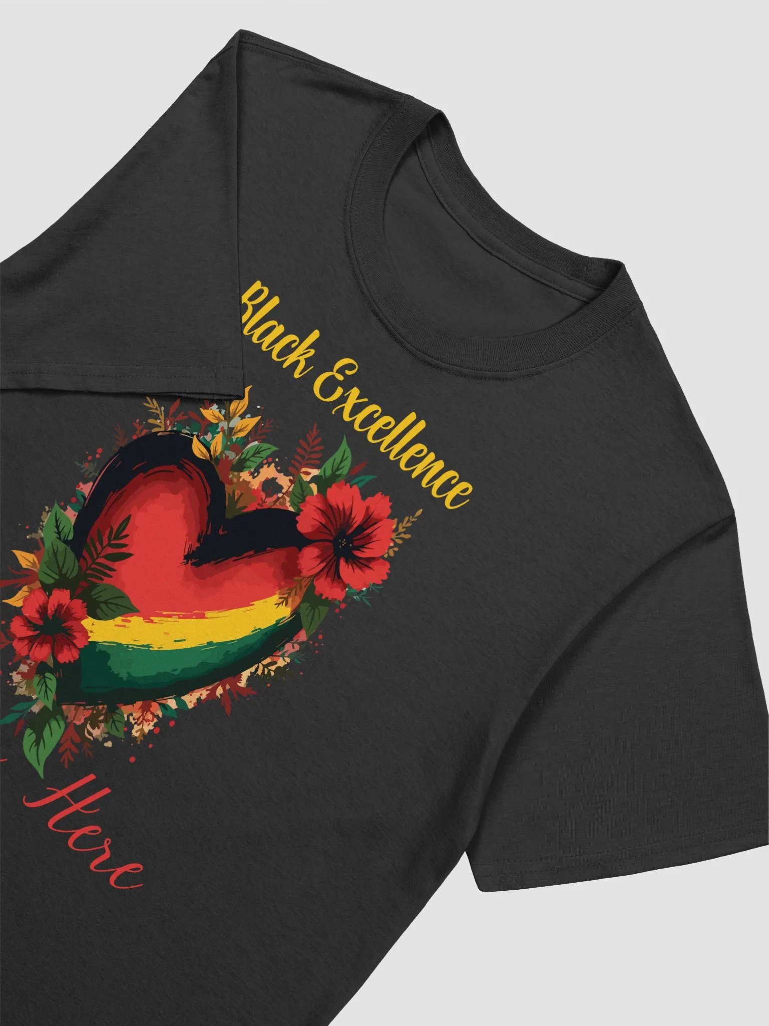Black Excellence Lives Here T-Shirt product image (11)
