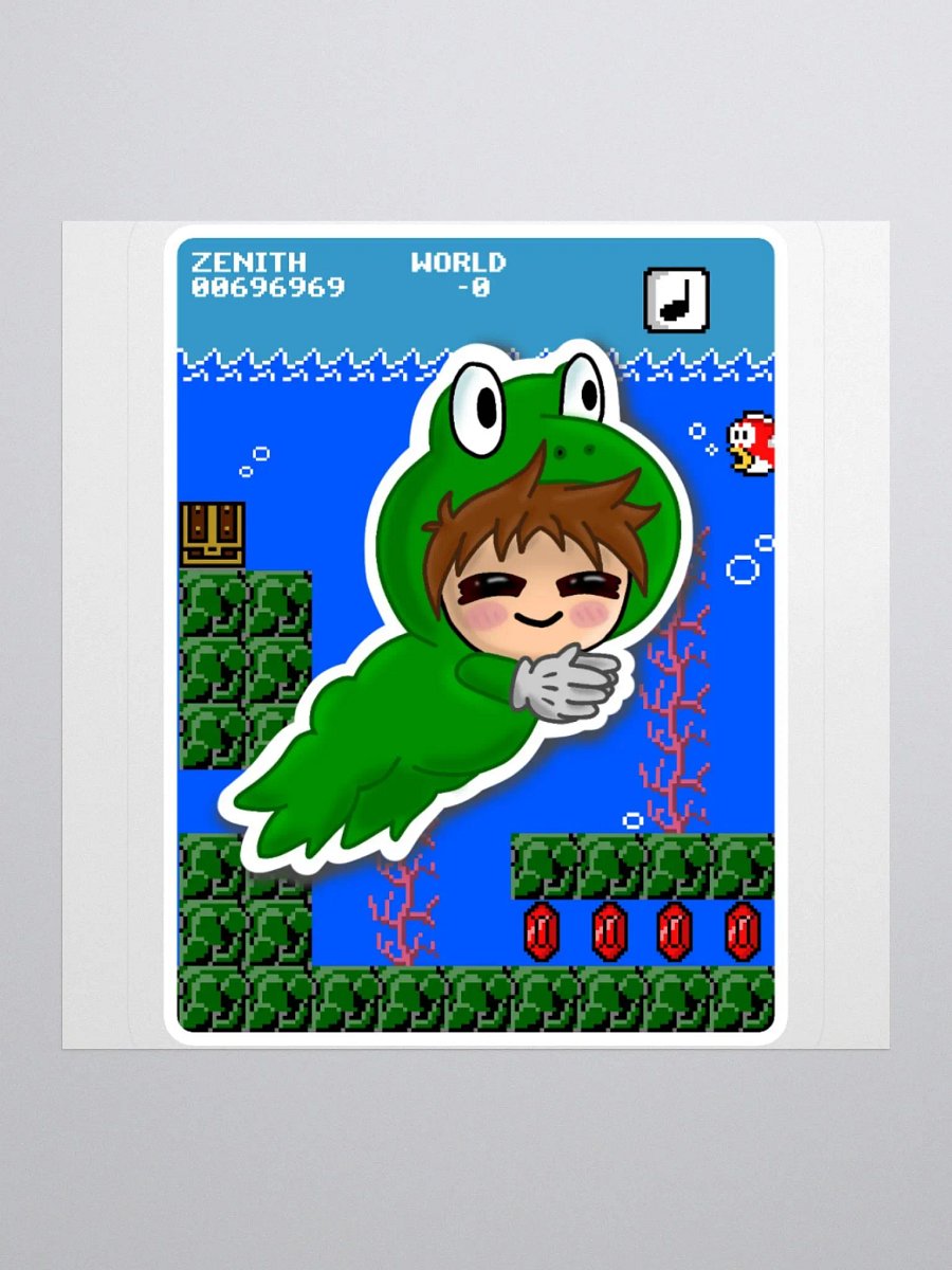 Zen Frog Sticker product image (3)