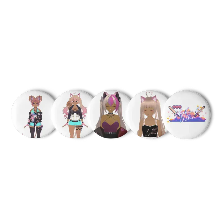 Mykah models buttons product image (3)