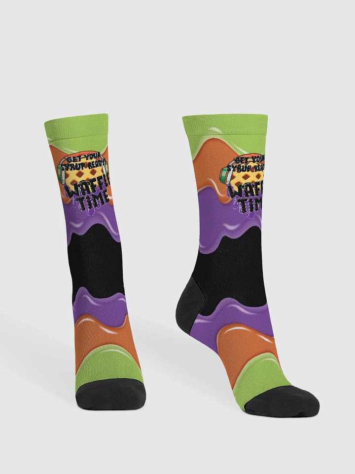 Waffle Time Crew Socks product image (2)