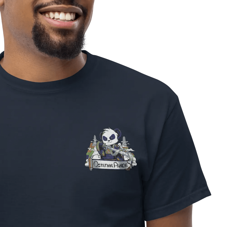 Ostatnia panda - Koszulka z naszywką product image (209)