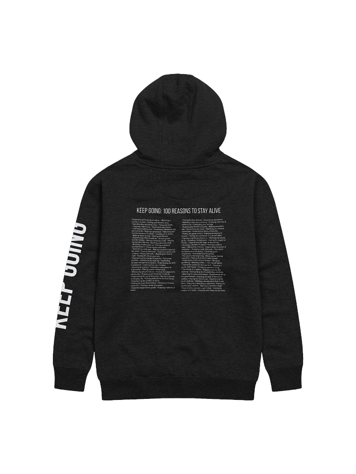 Keep Going Unisex Hoodie product image (1)