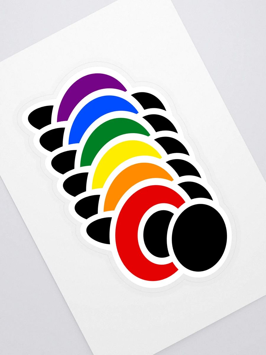 PRIDE - Rainbow Logo (Sticker) product image (1)