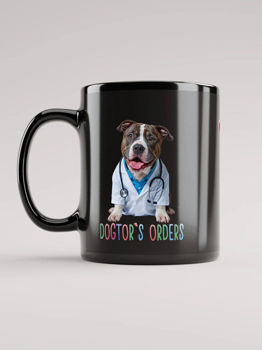 SEPR Dogtor's Orders Black Mug product image (1)