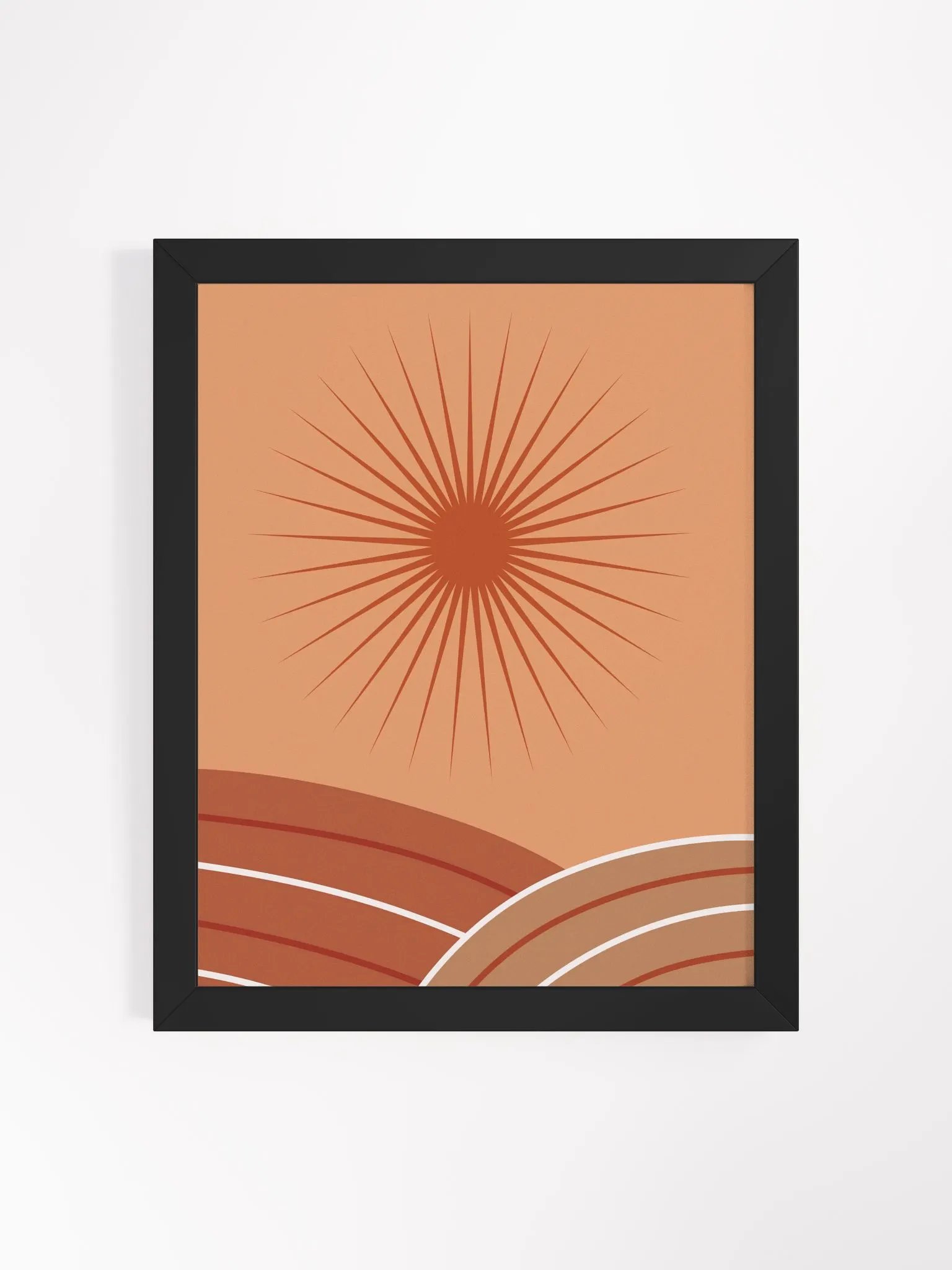 Sunburst Serenity Framed Poster product image (10)