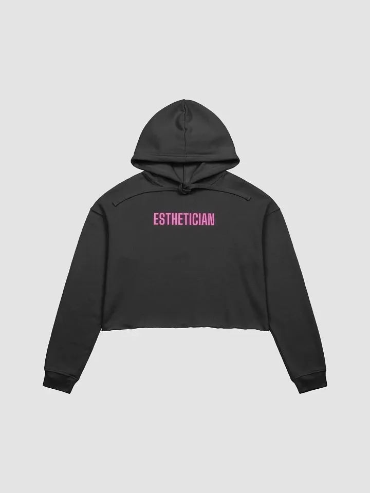 Esthetician crop hoodie product image (2)