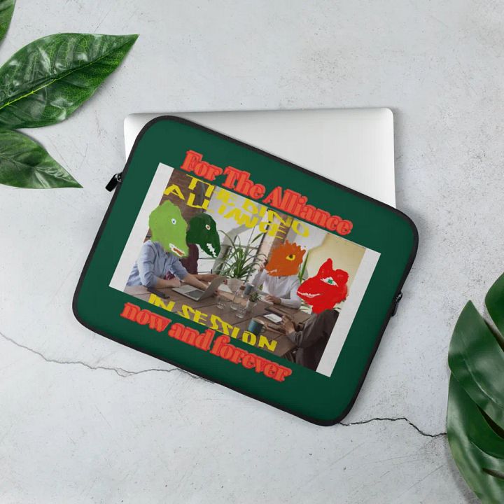 A Laptop sleeve for The Dino Alliance product image (3)