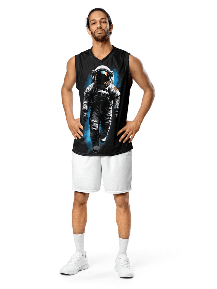 Cosmic Explorer - Unisex Basketball Jersey UPF50+ protection product image (1)