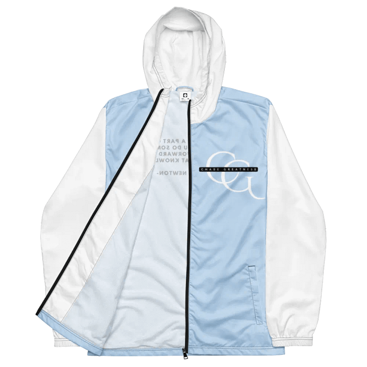 CG Light Blue Windbreaker White Sleeves product image (2)