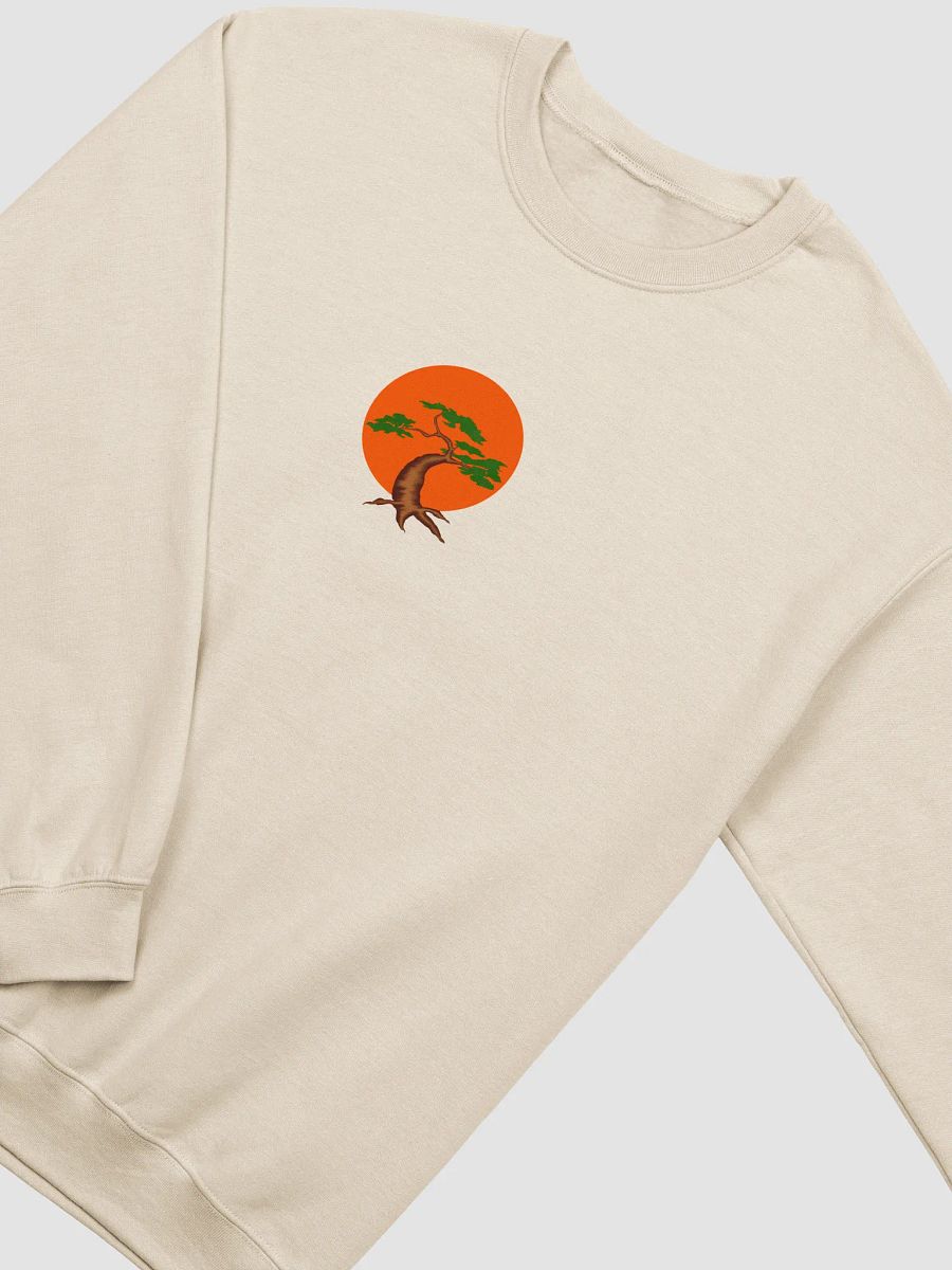 Curved Bonsai Tree Crewneck Sweatshirt product image (2)
