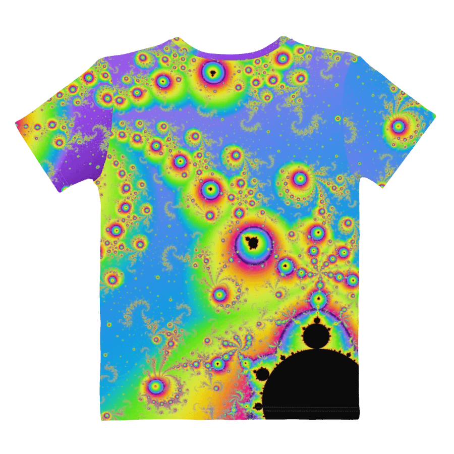 Fractal women's T-shirt - Minibrot Maelstrom product image (6)